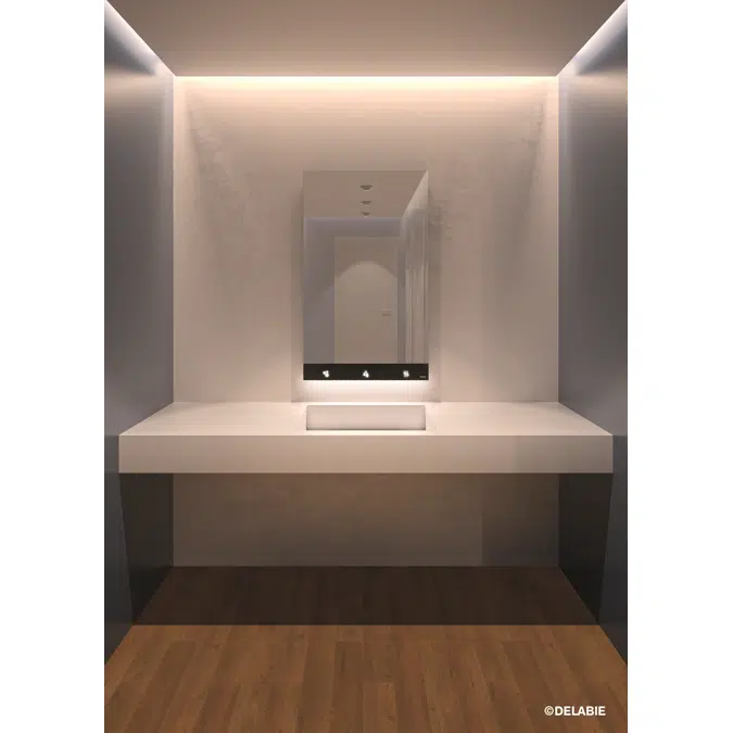510203 Waschplatz-Spiegelkombination 4-in-1