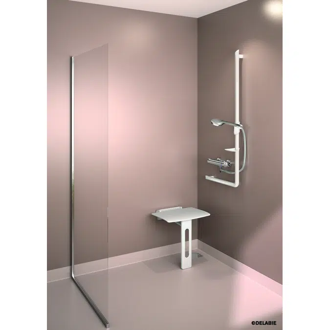 9768 Shower with SECURITHERM thermostatic mixer