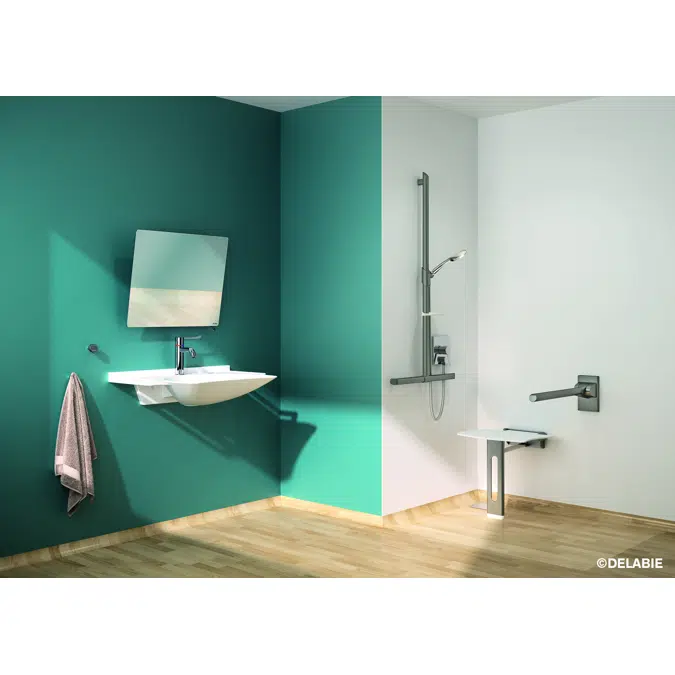 2541 Recessed mechanical shower mixer