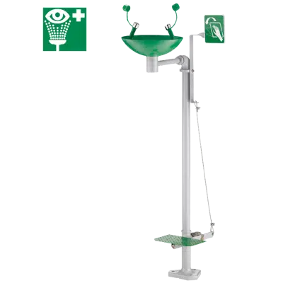 Image for 9201 Free-standing eye wash station