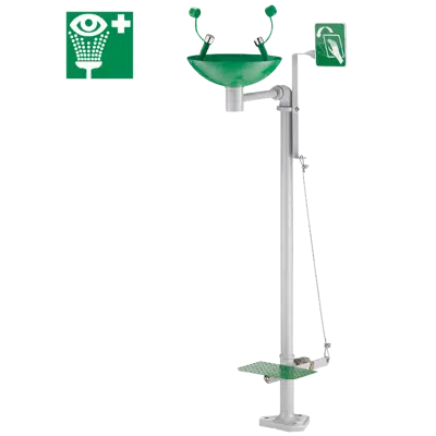 bild för 9201 Free-standing eye wash station