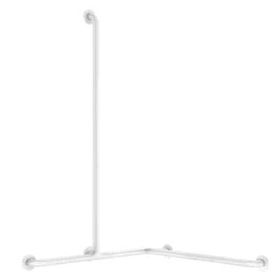 Image for 5490N Corner shower grab bar with vertical bar