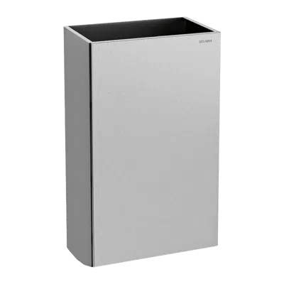 510465S Wall-mounted 304 stainless steel bin, 20 liters