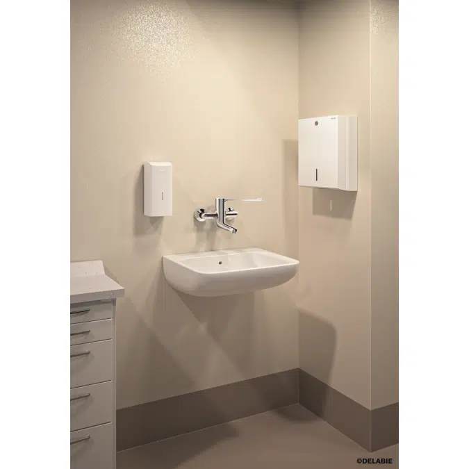 510581 Wall-mounted liquid soap dispenser, 1 litre