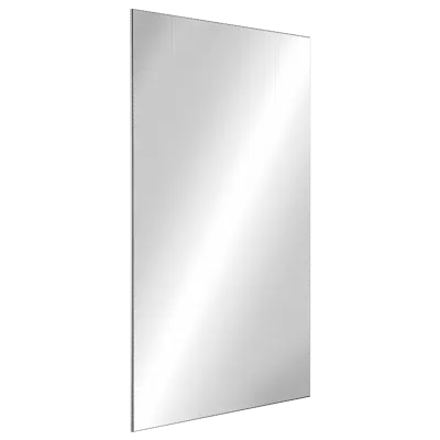 Image for 3459 Rectangular stainless steel mirror