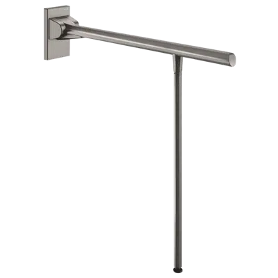 511962C Be-Line drop-down support rail with leg, L. 650mm, anthracite