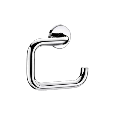 4081P U-shaped toilet roll holder with spindle