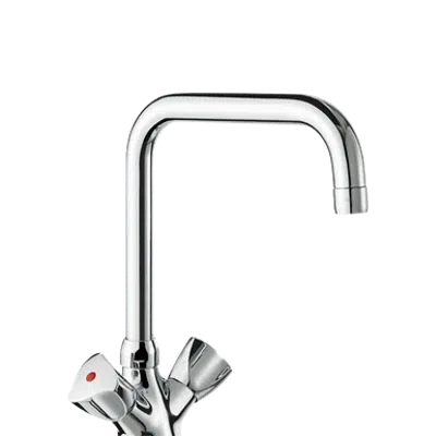 G66452 Deck-mounted single hole mixer - 45 lpm