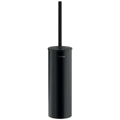 afbeelding voor 4051BK Toiletborstelhouder met deksel, muurmodel