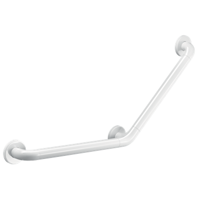 BIM objects Free download! 5081N Grab bar 135° NylonClean BIMobject
