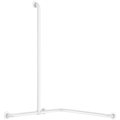 Image for 35481W Basic two-wall shower grab bar with sliding bar