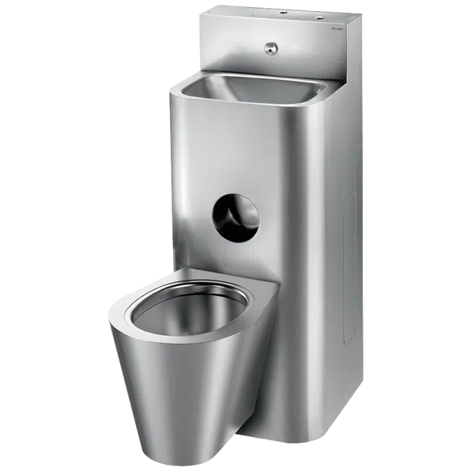 160500 KOMPACT washbasin and wall-hung WC combination