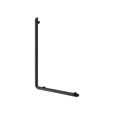 รูปภาพสำหรับ 511970BK Be-line® L-shaped grab bar, matte black, H. 750mm