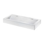 454122 wall-mounted mineralcast wash trough