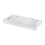 454122 wall-mounted mineralcast wash trough