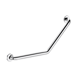 5086p2 grab bar 135° polished stainless steel 2 fixing points