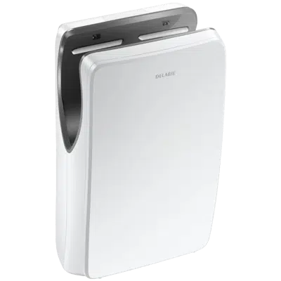 Image pour 510624W Sèche-mains à air pulsé SPEEDJET 2 blanc, avec filtre HEPA