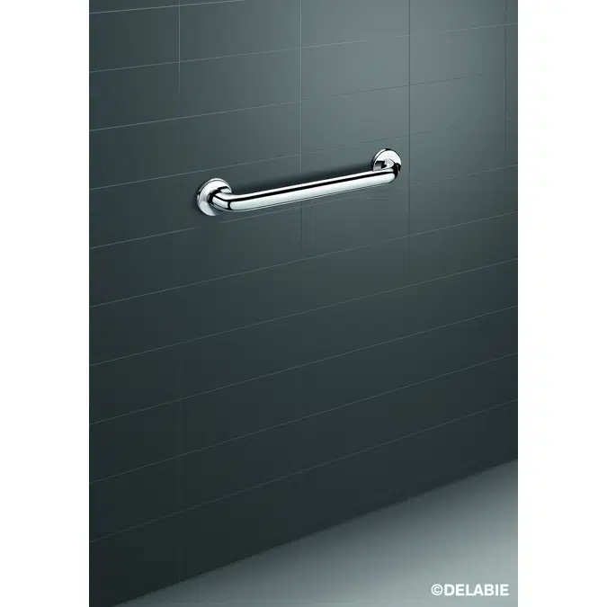 50506P2 Straight stainless steel, grab bar, bright, Ø 32mm, 600mm