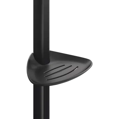 รูปภาพสำหรับ 511912BK Soap dish for Be-Line® grab bars, sliding, matte black