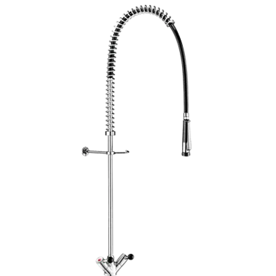 5830 Single hole pre-rinse mixer set