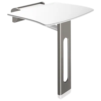 511930C Be-line lift-up shower seat with leg