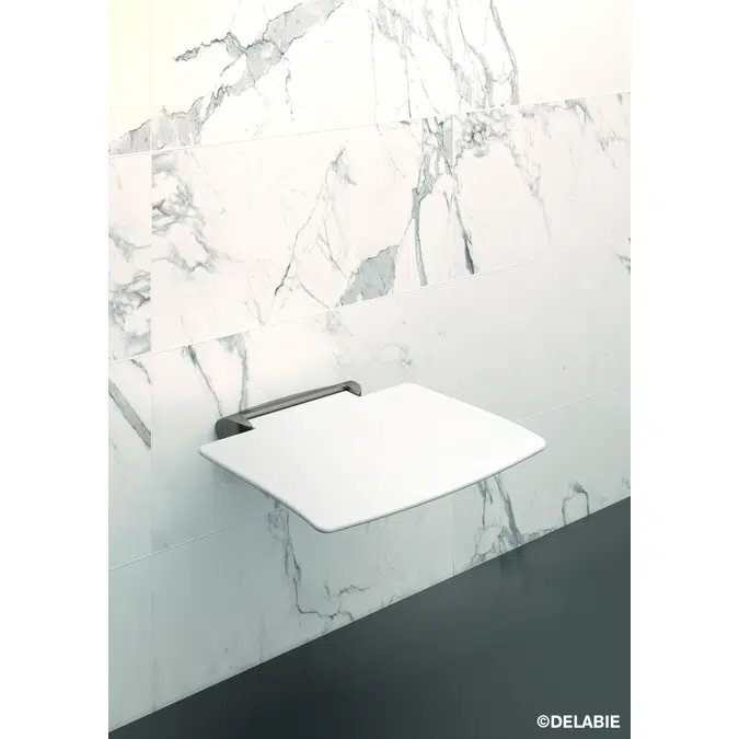 511930C Be-line lift-up shower seat with leg