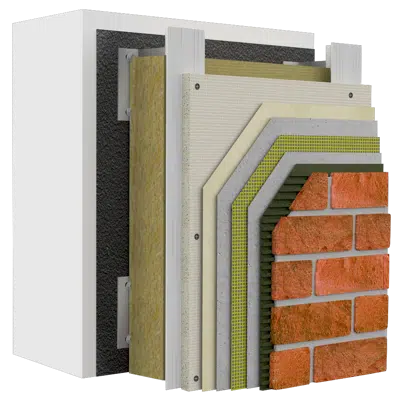 Image for StoVentec® for masonry veneer facades