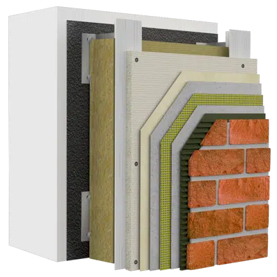 billede til StoVentec® for masonry veneer facades