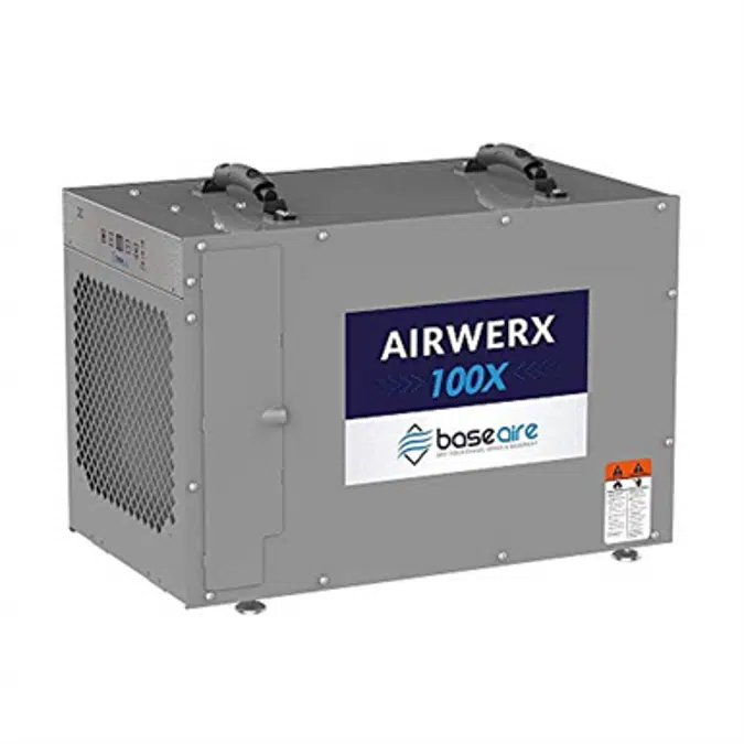 BaseAire AirWerx100X Whole House Dehumidifier