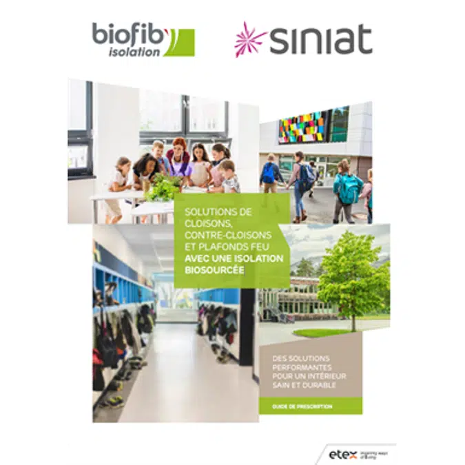 Gaines Techniques SINIAT Prégymétal Anti-COV - Isolant Biosourcé BIOFIB