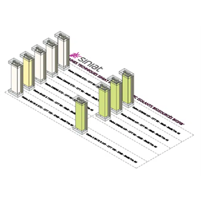 Anti-VOC Technical Ducts Pregymetal SINIAT - Biosourced Insulation BIOFIB