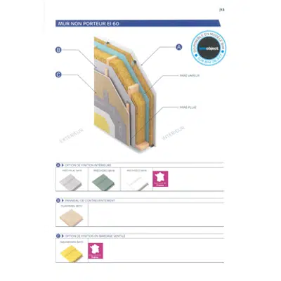 Timber Framed Wall DURIPANEL™ - EI60 - SINIAT图像