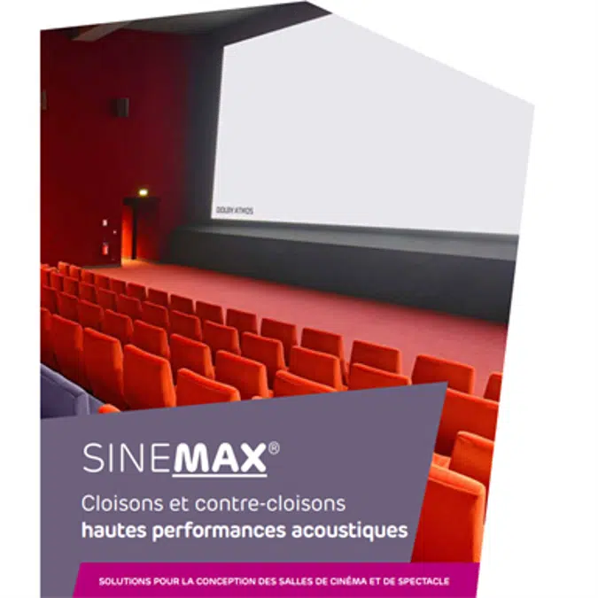 Cloisons Prégymétal SINEMAX® - Très Hautes Performances Acoustiques - SINIAT