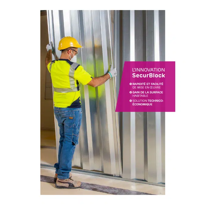 Burglar-Resistant Drywall - SECURBLOCK ® - SINIAT