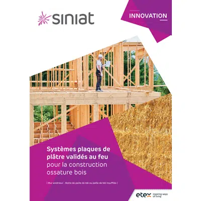Timber Framed Wall WEATHER DEFENCE™ Wheat Straw Insulation - SINIAT图像