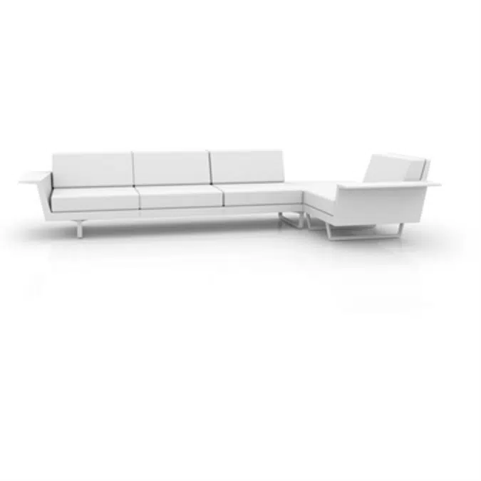 Revit l store shaped sofa