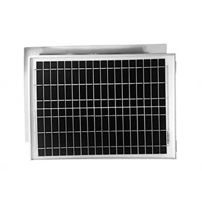 obraz dla Amtrak Solar 22-Watt Roof Mounted Solar Attic Fan