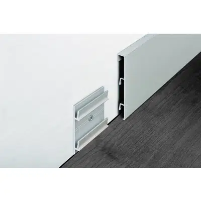 obraz dla PROSKIRTING LIST 80 VARNISHED ALUMINIUM