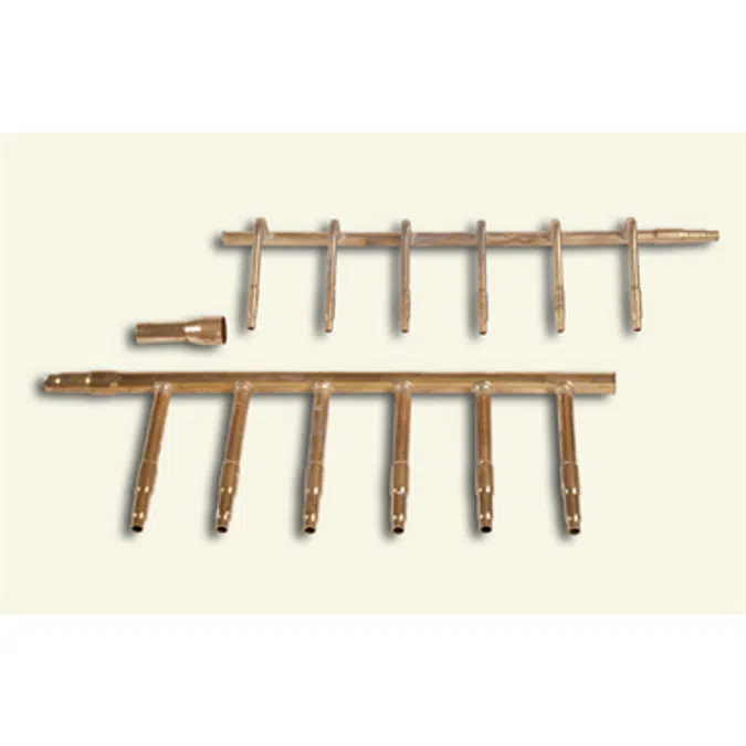 Objetos BIM - ¡Descarga gratis! Header pipe set - HEAD4-22-1G | BIMobject