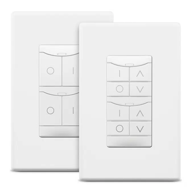 SWX-85x-2P Series Battery Powered Wireless Remote Dual Dimmer/Switch