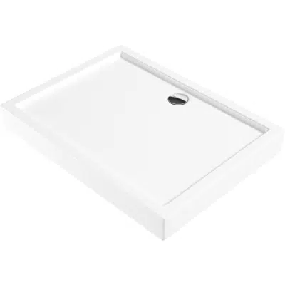 imagem para Jasmin Plus, Acrylic shower tray rectangular 100x90 cm