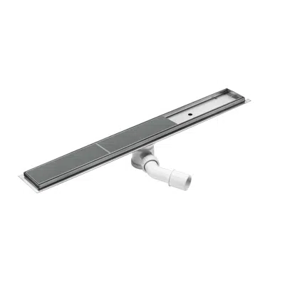 billede til Linear drain floor 70 cm - Reversible