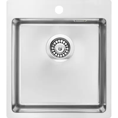 imagen para Olfato, Steel sink 1-bowl