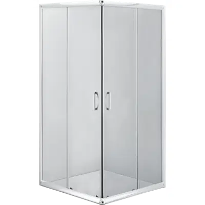 Immagine per FUNKIA Shower cabin, square, 80x80 cm