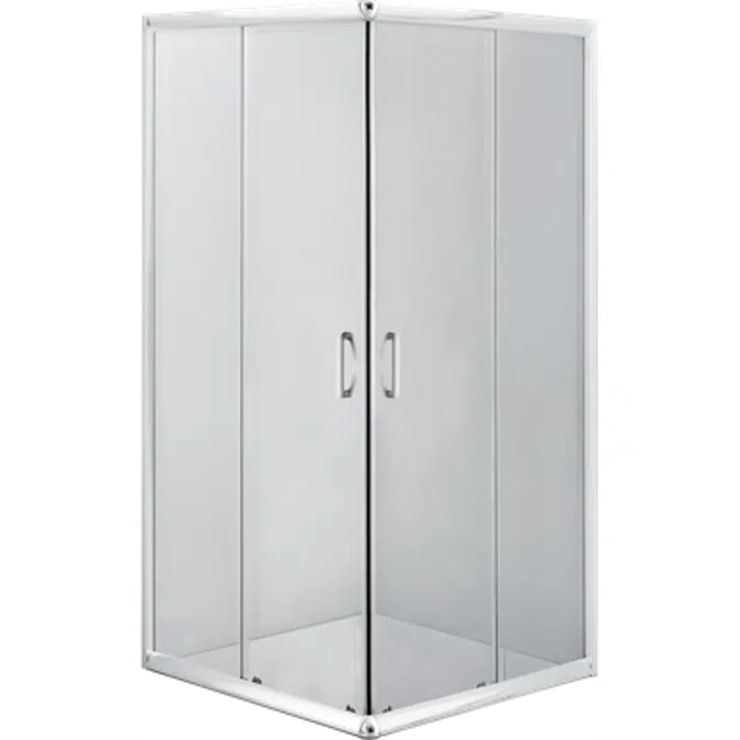 FUNKIA Shower cabin, square, 80x80 cm