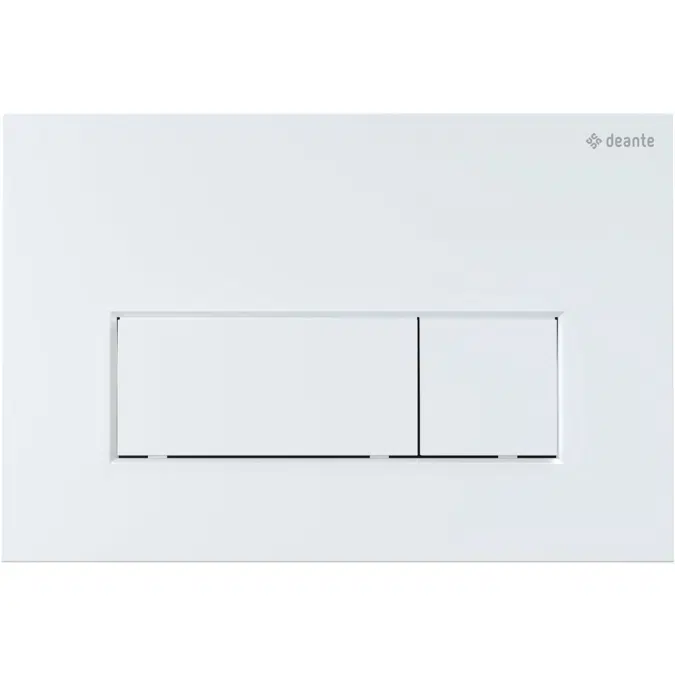 Flush button, for concealed systems - slim