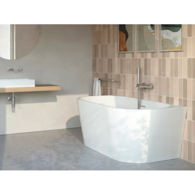 Silia, Bath mixer with shower set