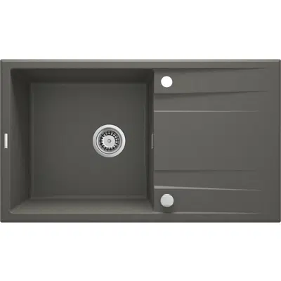 Image for Eridan, Granite sink, 1-bowl with drainer