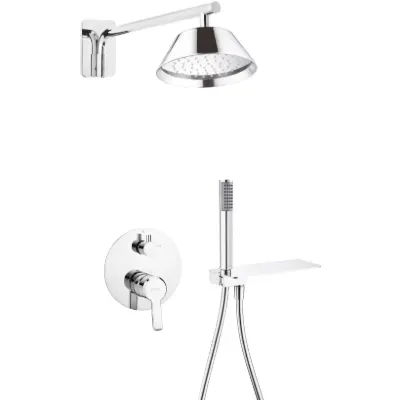 Зображення для Arnika, Concealed shower set, with shelf