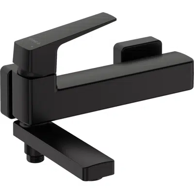 Image for Blur, Bath mixer, wall-mounted - with foldable spout